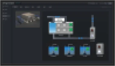 AI 안전 관리 시스템 - - PLC 모니터링(HMI)