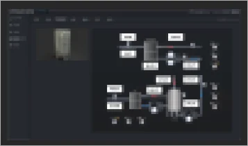 AI 안전 관리 시스템 - - PLC 모니터링(HMI)