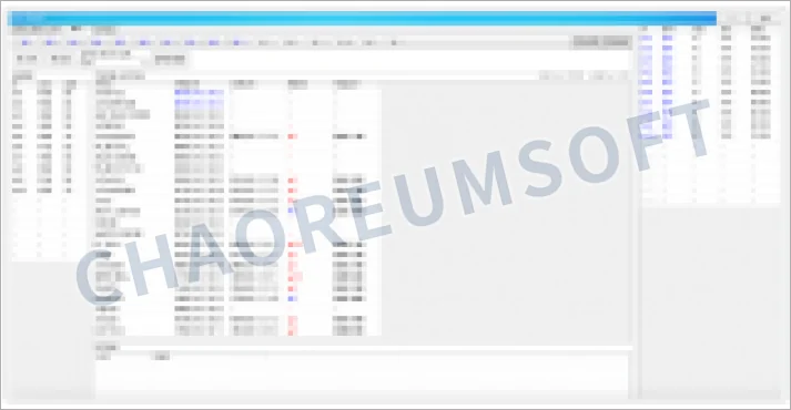 쇼핑·카페·블로그 CS 수집 프로그램 - * 이미지